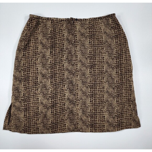 First Issue Liz Claiborne Skirt Women's Size 18 Crocodile Pattern - Picture 2 of 11